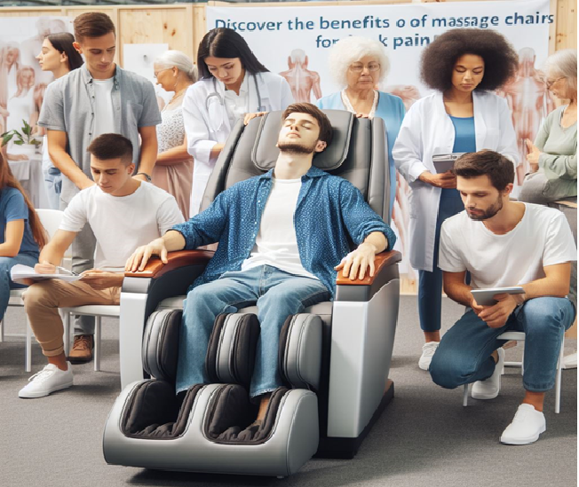 Can using a Massage Chair Help with Back Pain India 2024