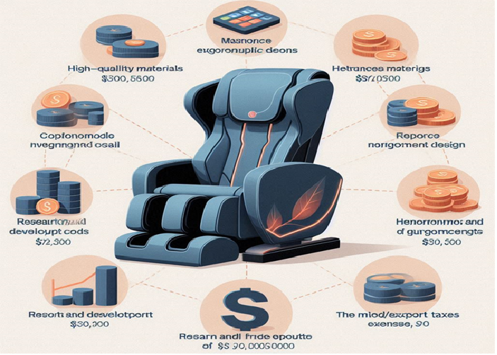 Factors behind the High Cost of Massage Chairs India 2024